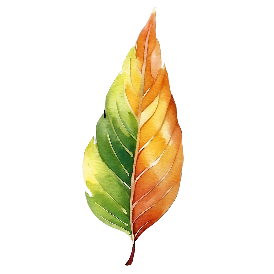 Watercolor Leaves Png 98 PNG Image