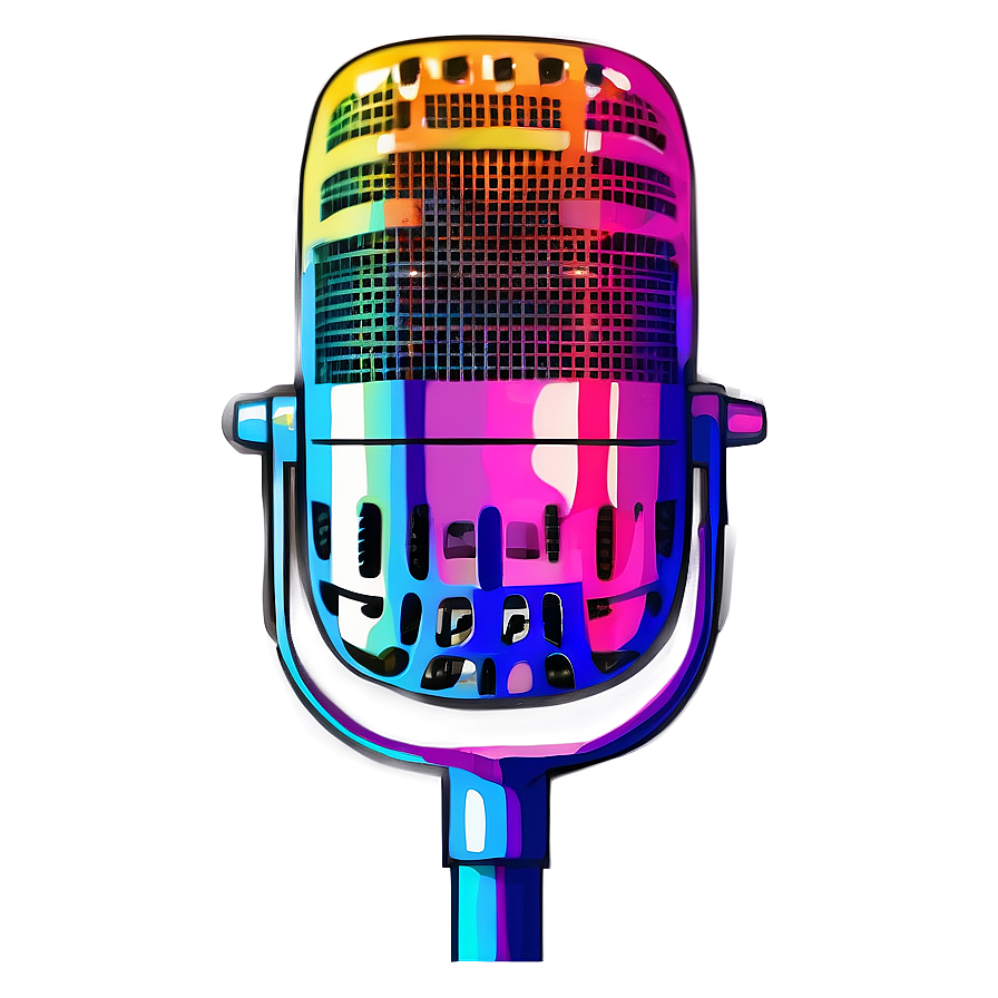 Watercolor Microphone Png Mly32 PNG Image