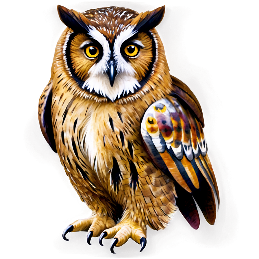 Watercolor Owl Png 46 PNG Image