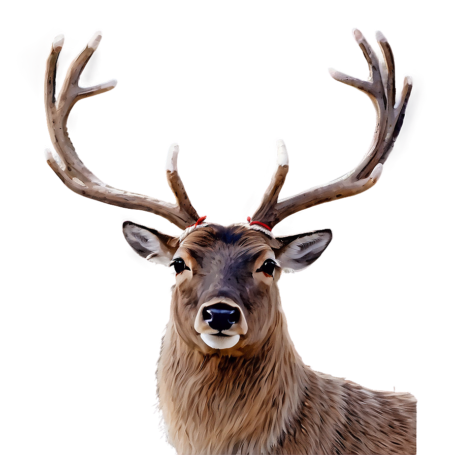 Watercolor Reindeer Png Ntn PNG Image