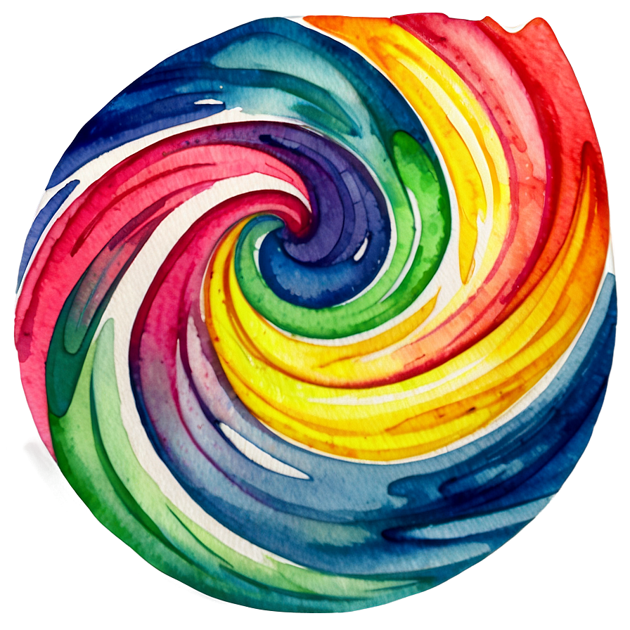 Watercolor Swirl Png 05242024 PNG Image