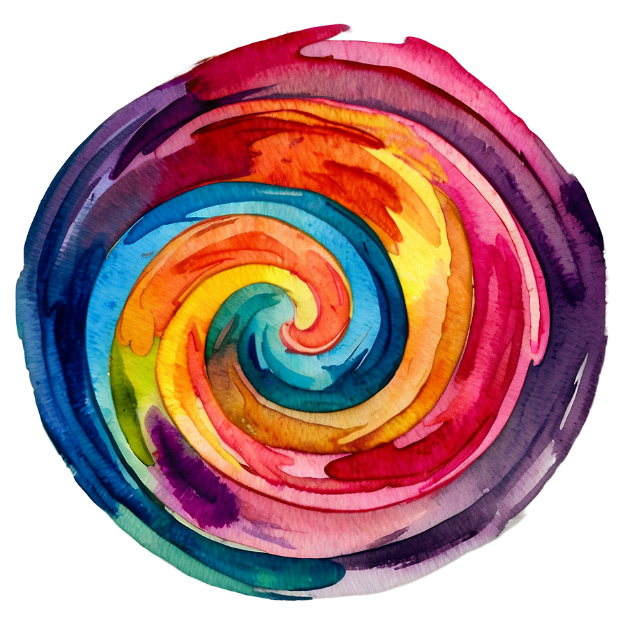 Watercolor Swirl Png 7 PNG Image