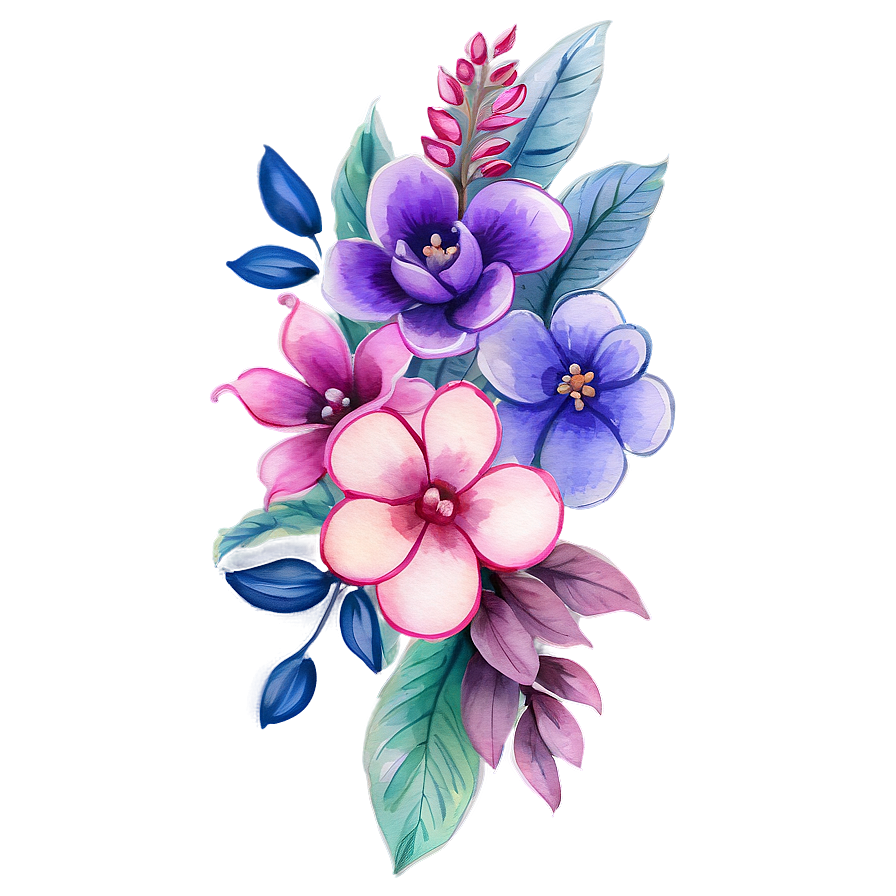 Watercolor Tattoo Designs Png 05032024 PNG Image