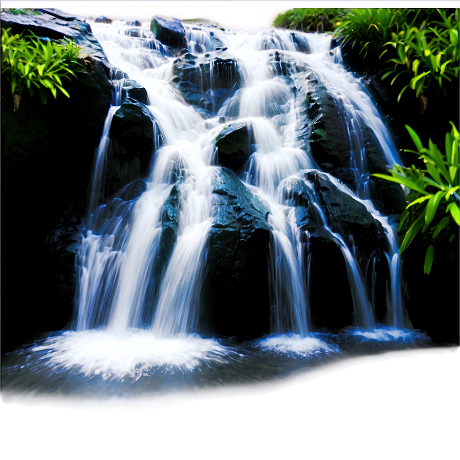 Waterfall View Png 06252024 PNG Image