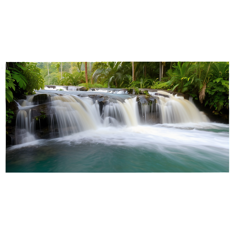 Waterfall View Png Iap41 PNG Image