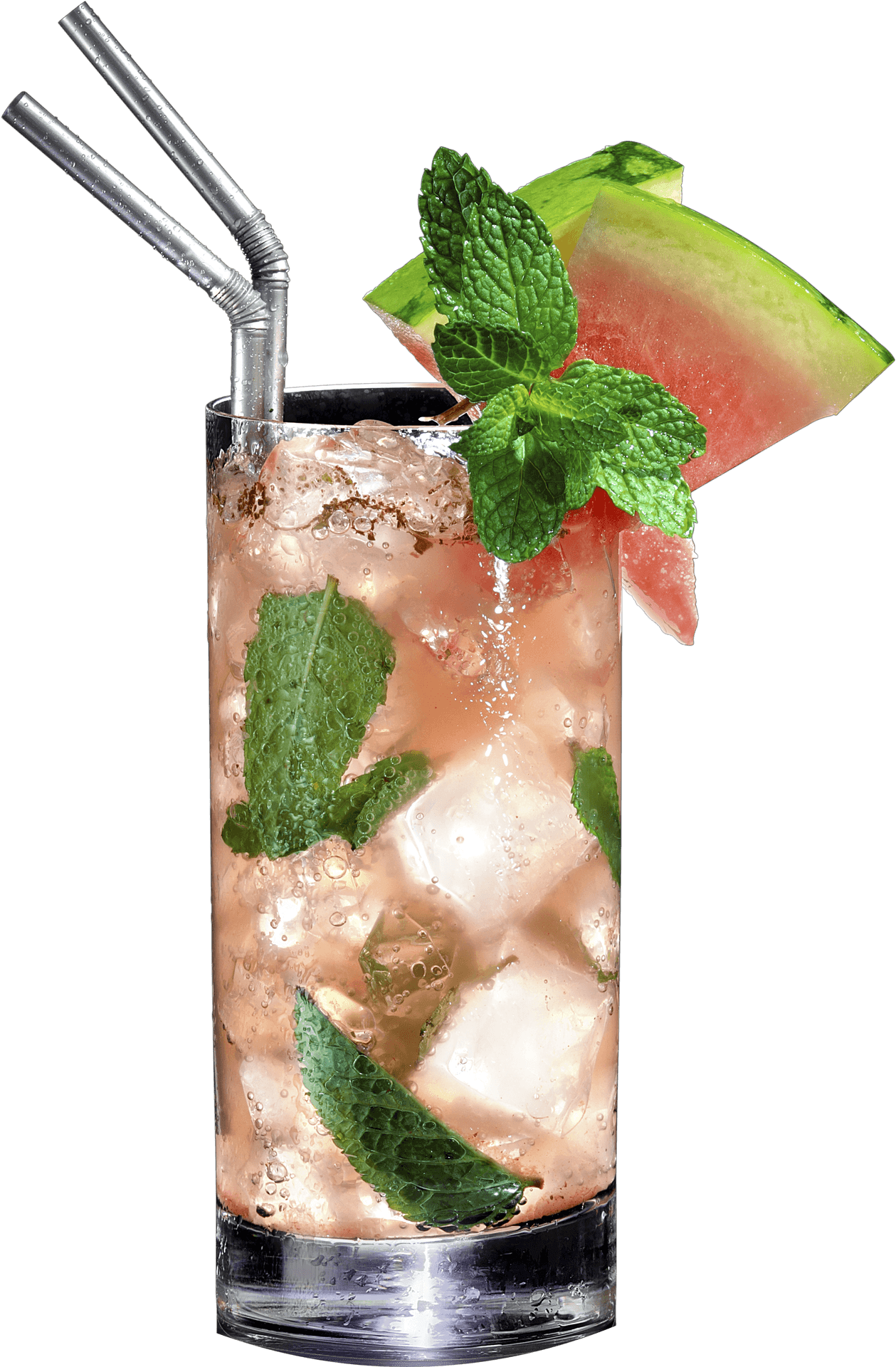 Watermelon Mojito Cocktail PNG Image