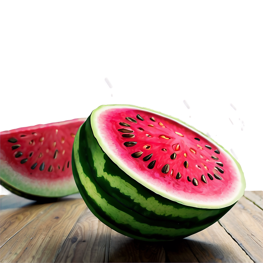 Watermelon Seed Art Png Daj PNG Image