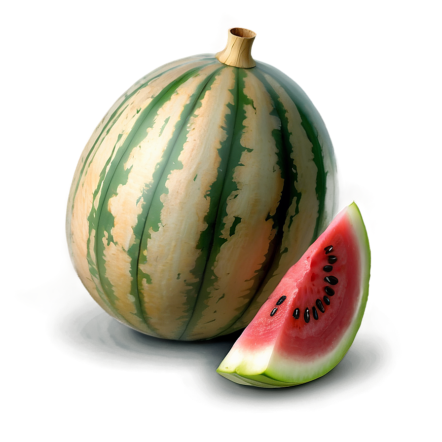 Watermelon Seeds B PNG Image