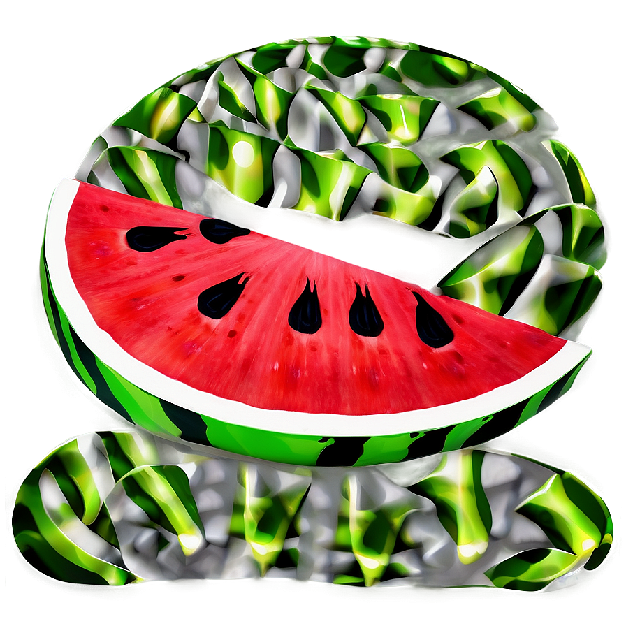 Watermelon Slice Silhouette Png Nfb28 PNG Image