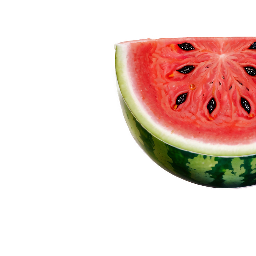 Watermelon Slice With Juice Png Hna22 PNG Image