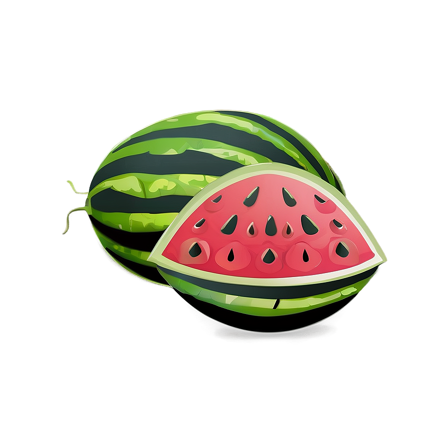 Watermelon Vector Png Lec PNG Image