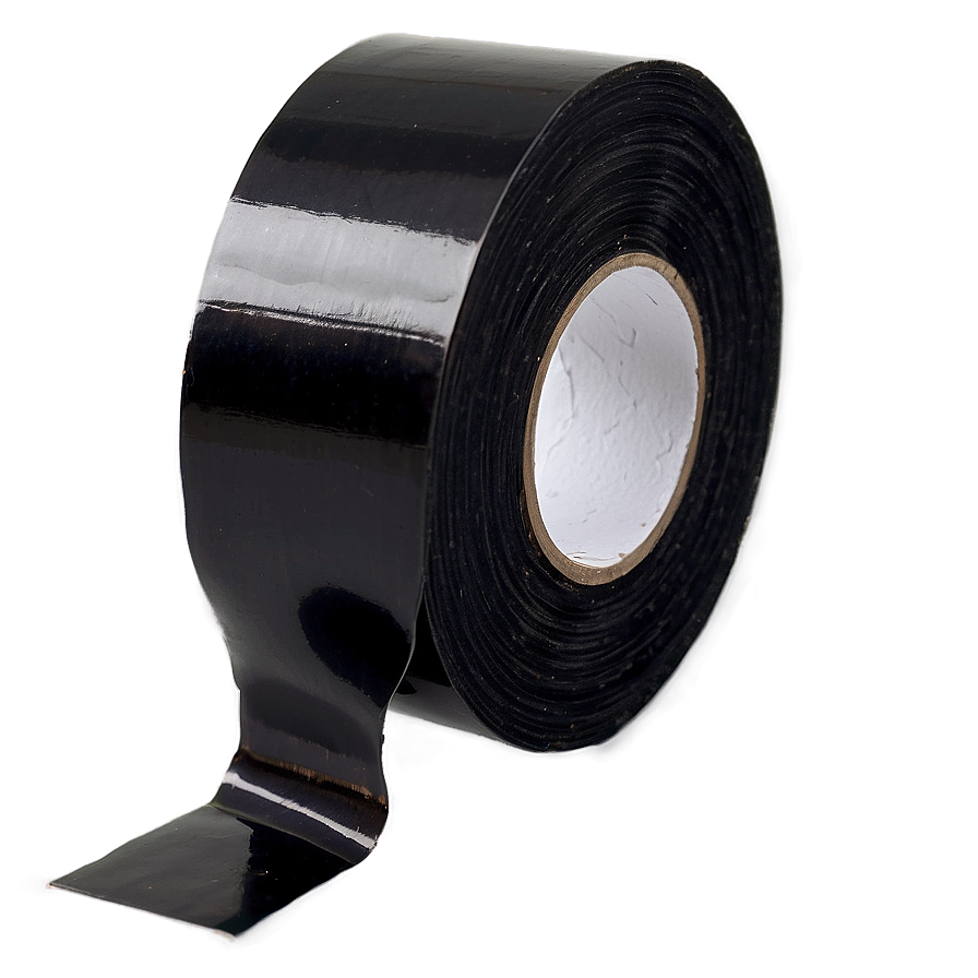 Waterproof Black Tape Png 06272024 PNG Image