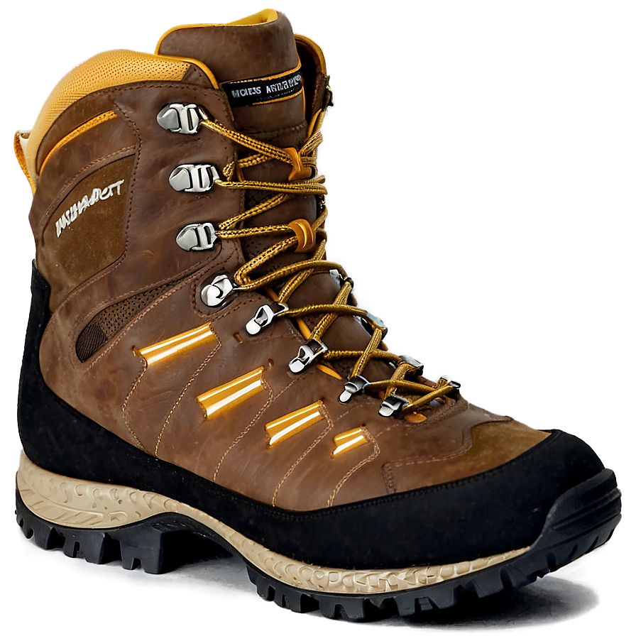 Waterproof Hiking Boot Png Yfj PNG Image