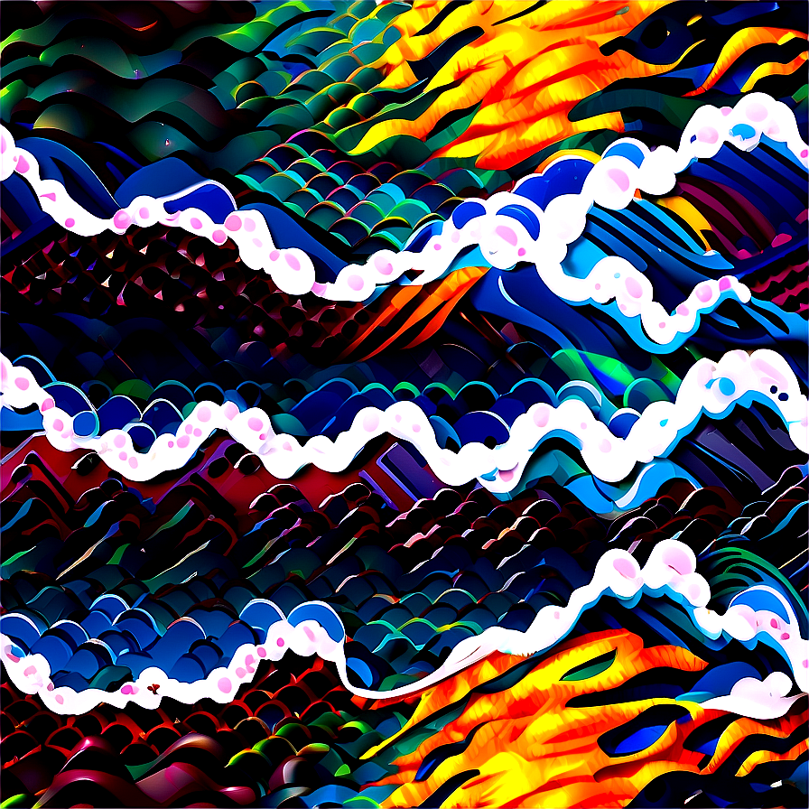 Wave Pattern Png Vsw32 PNG Image