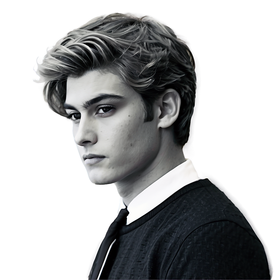 Wavy Hair Boy Png 27 PNG Image