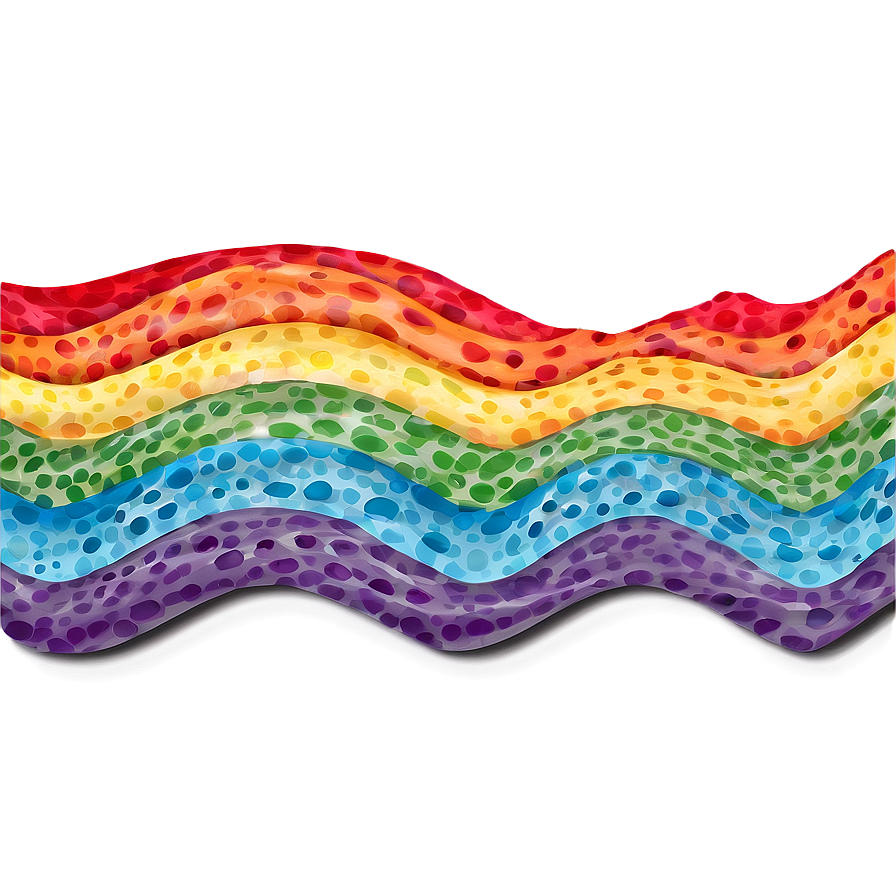 Wavy Stripes Decoration Png Hbg PNG Image