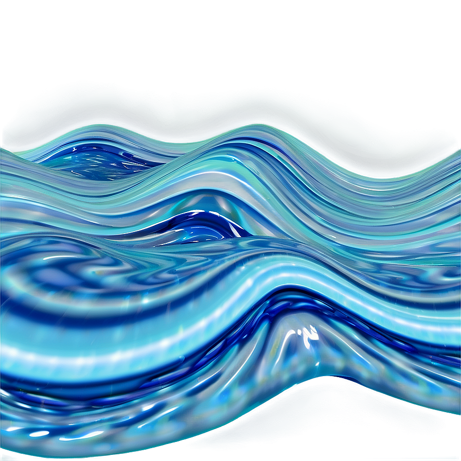 Wavy Water Pattern Png Dsp PNG Image