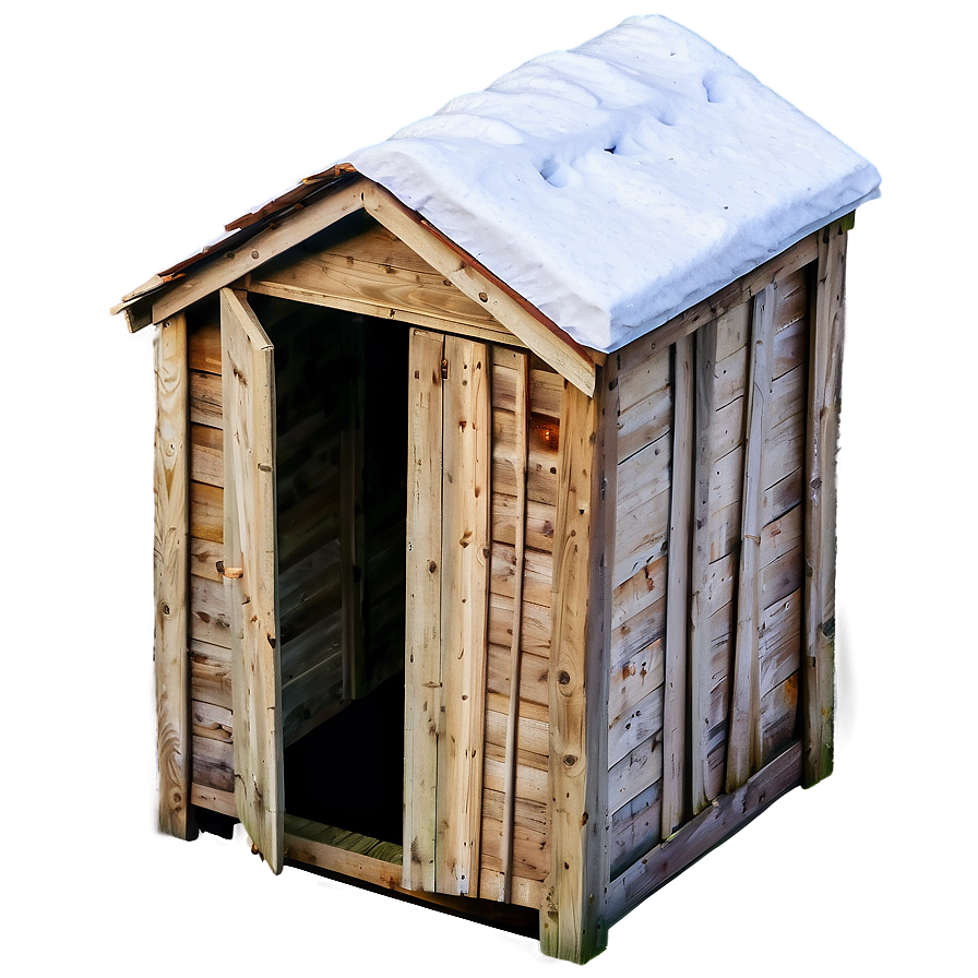 Weather-resistant Outhouse Png Sos PNG Image