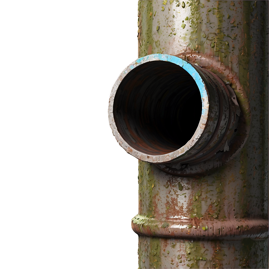 Weathered Metal Pipe Png Wqs PNG Image