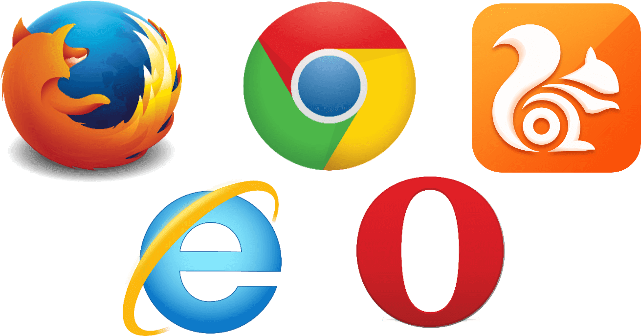 Web Browser Icons Collection PNG Image