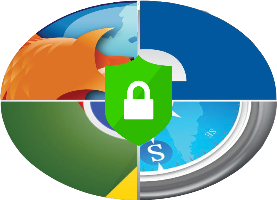 Web Browser Icons Security PNG Image