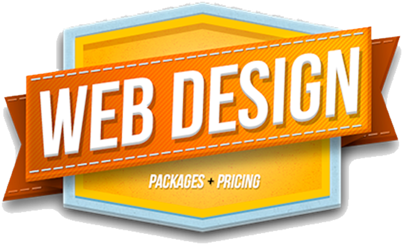 Web Design Packages Pricing Banner PNG Image