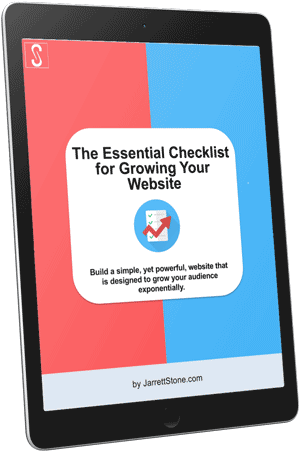 Website Growth Checklist Tablet Display PNG Image