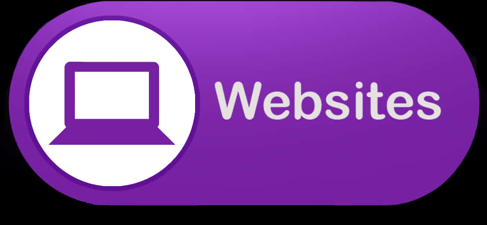 Websites Button Icon PNG Image