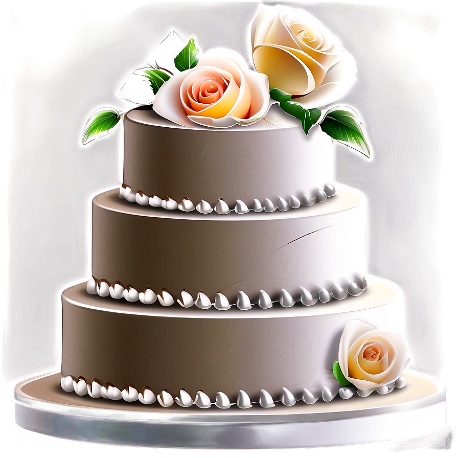 Wedding Cake D PNG Image