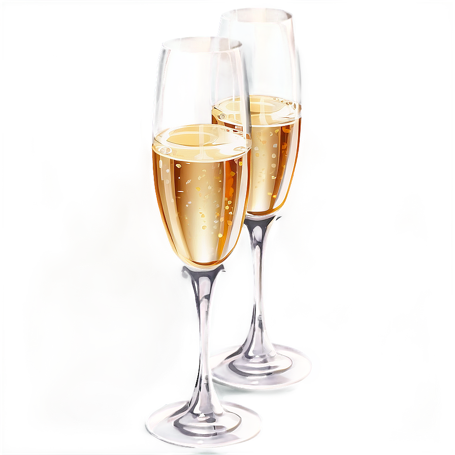 Wedding Champagne Glasses Png 05232024 PNG Image