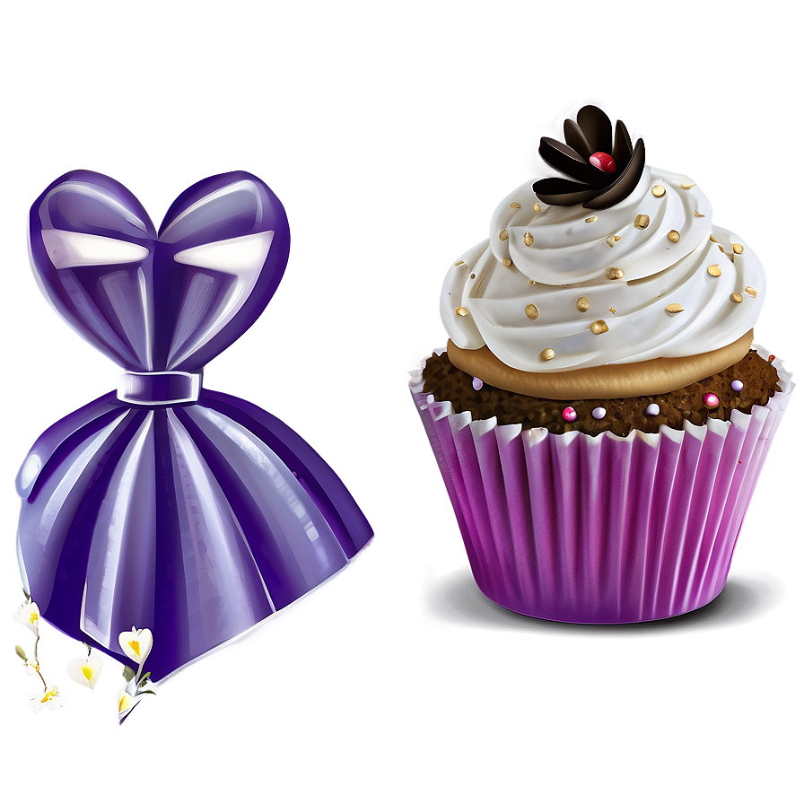 Wedding Cupcake Png 83 PNG Image