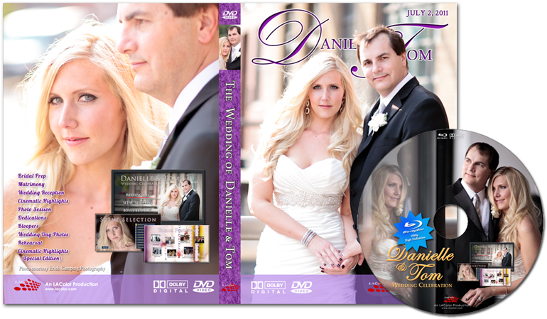 Wedding D V D Cover Danielleand Tom PNG Image