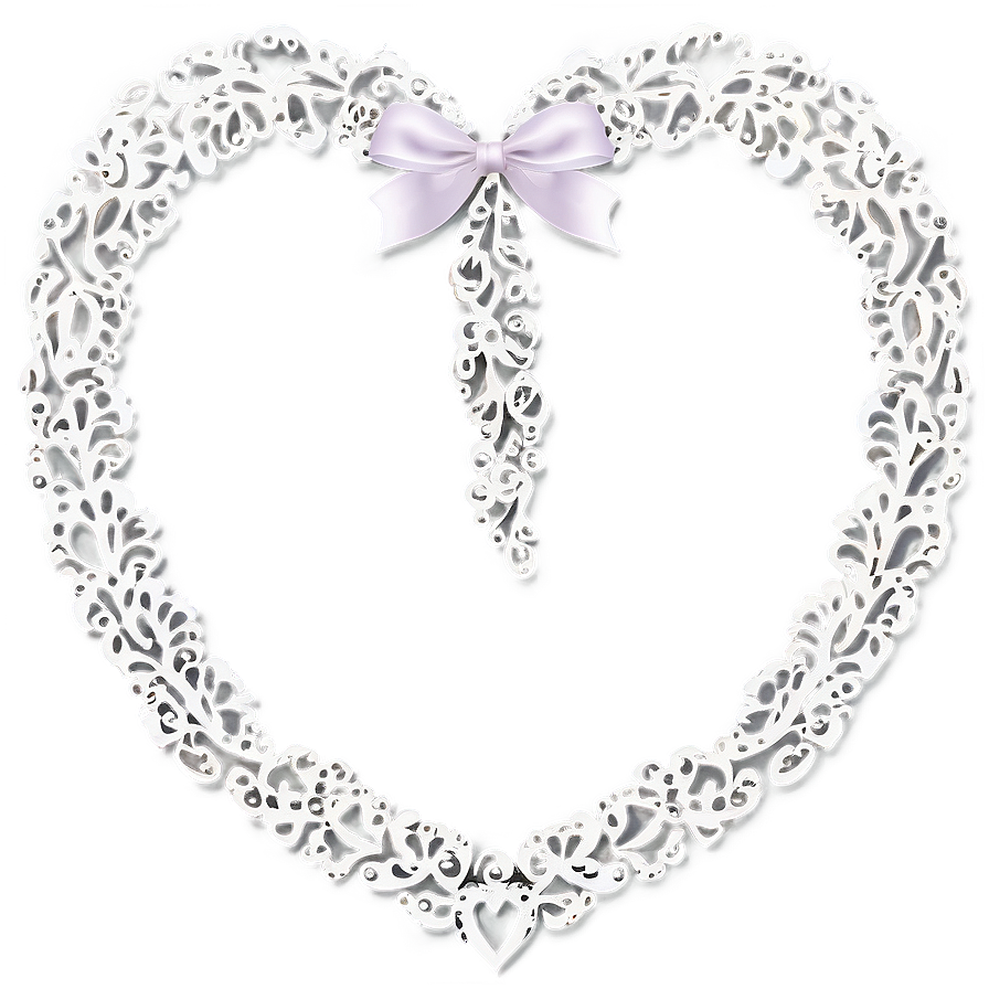 Wedding Heart Border Png 81 PNG Image