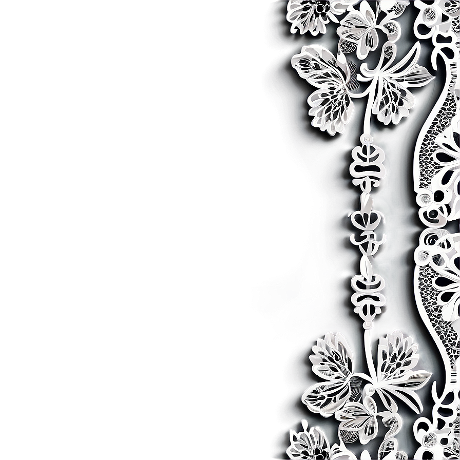 Wedding Lace Border Png 05042024 PNG Image