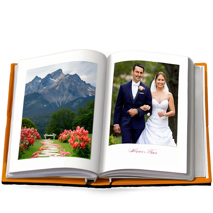 Wedding Photo Album Png 92 PNG Image