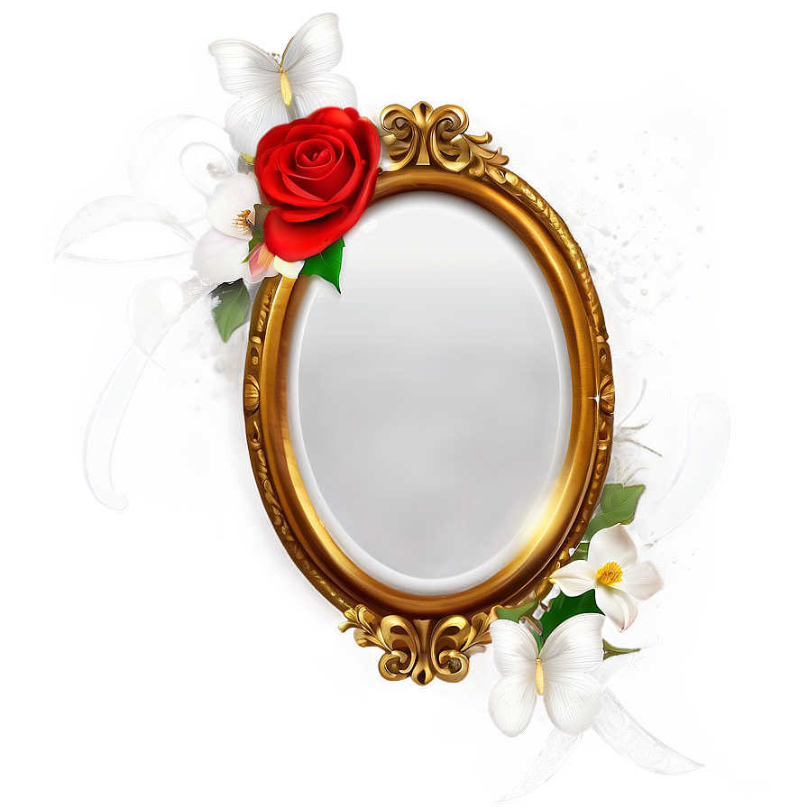 Wedding Photo Frame Png Etk PNG Image