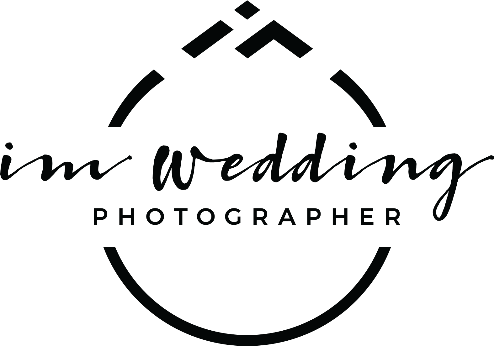 Wedding Photographer Logo Design PNG Image