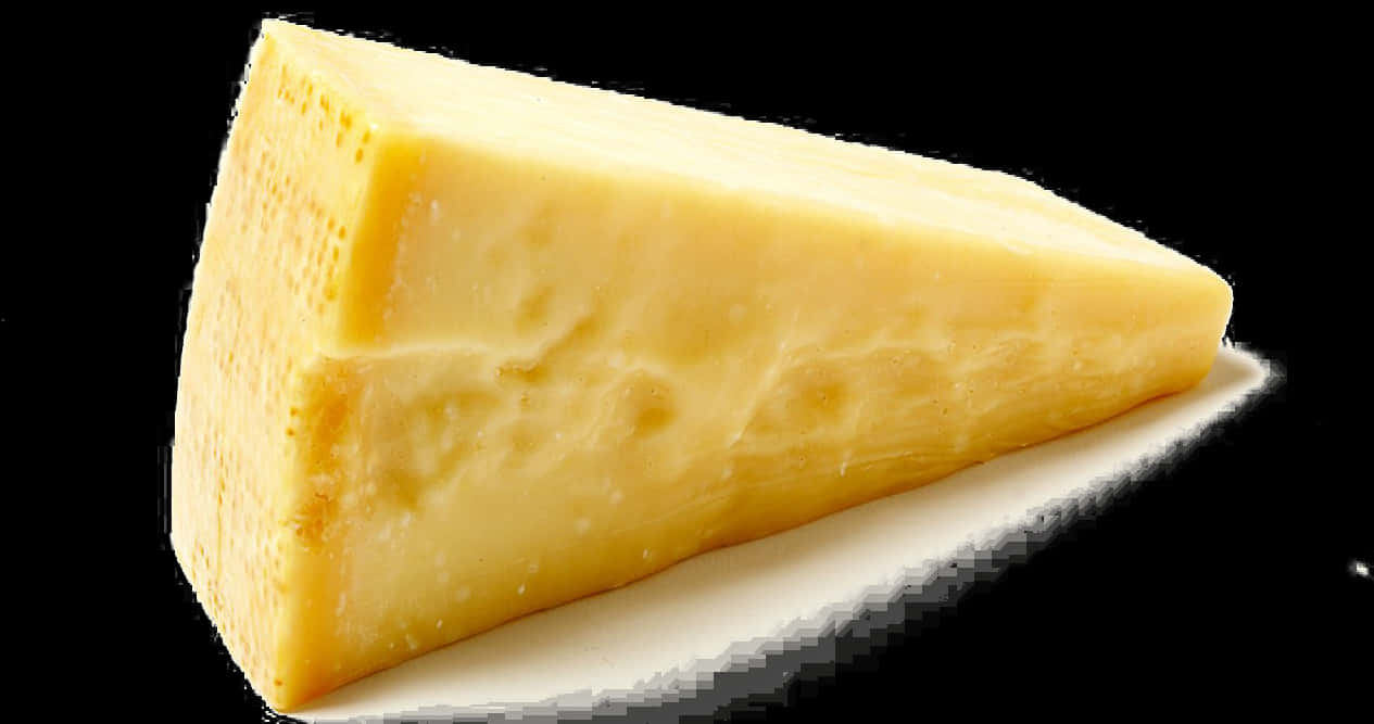 Wedgeof Cheeseon Black Background.jpg PNG Image