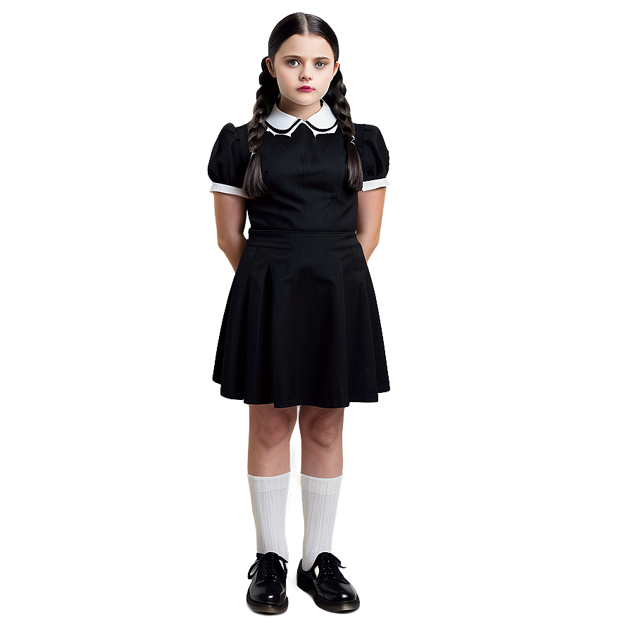 Wednesday Addams Full Moon Png 05232024 PNG Image