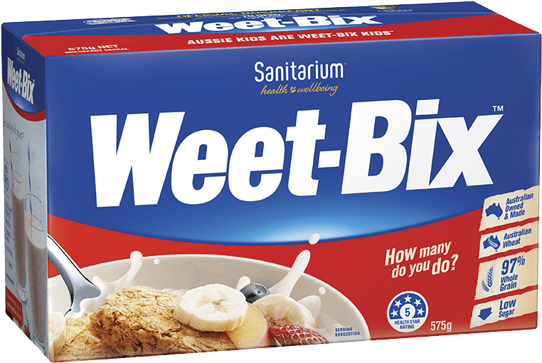 Weet Bix Cereal Box PNG Image