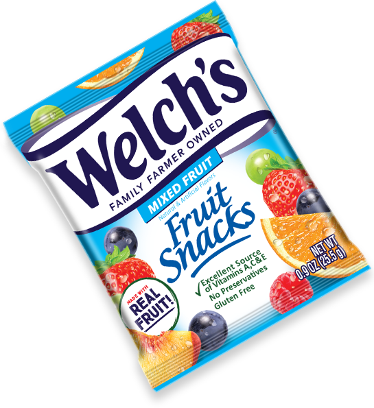 Welchs Fruit Snacks Package PNG Image