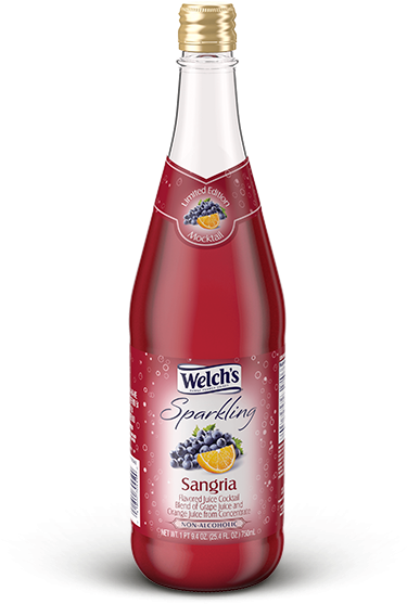 Welchs Sparkling Sangria Bottle PNG Image