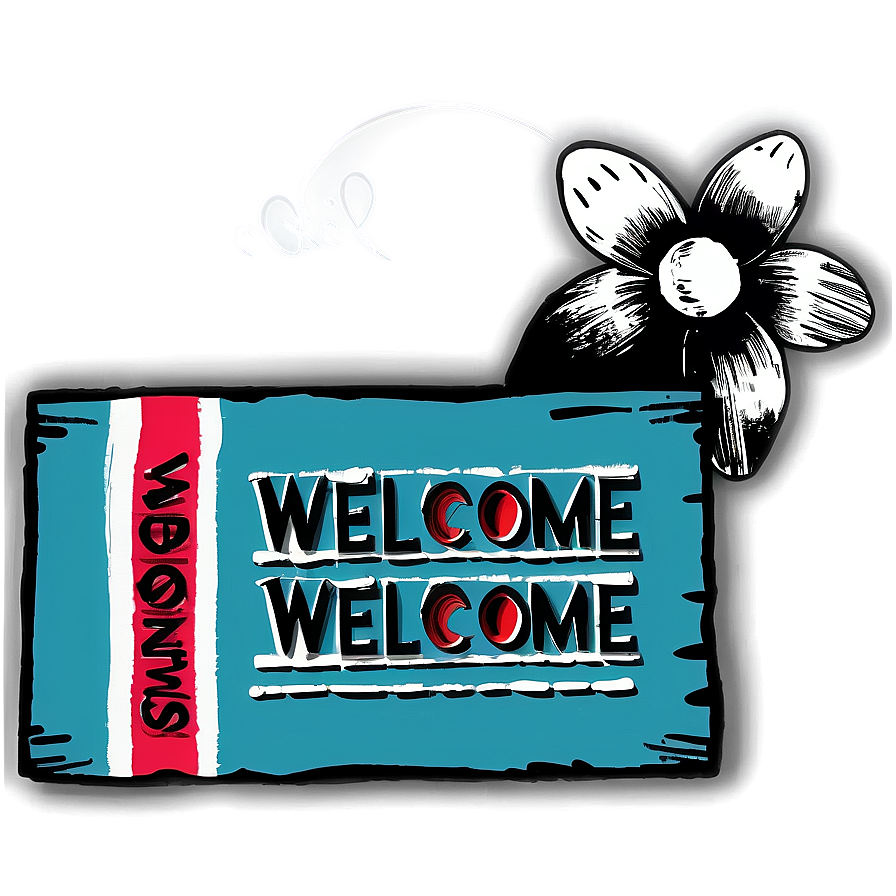 Welcome Handwriting Png Kpt PNG Image