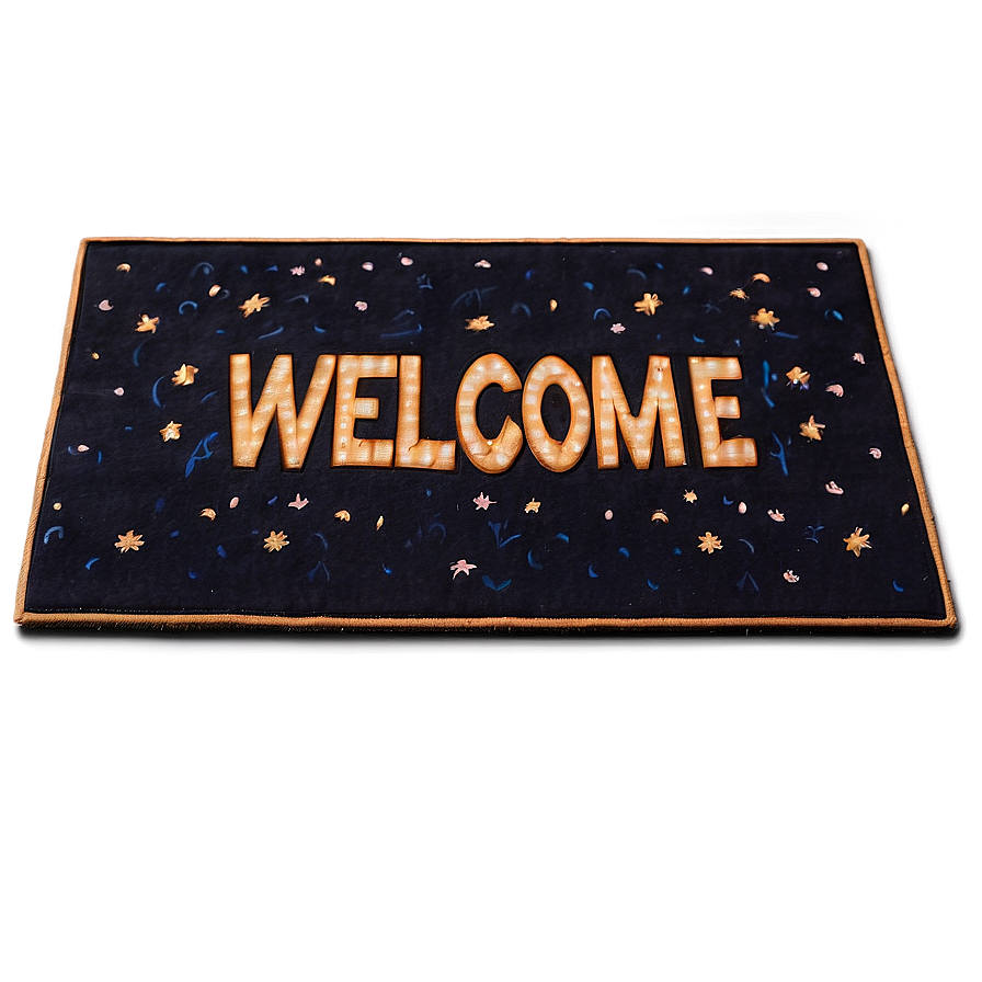 Welcome Mat With Stars Png 78 PNG Image