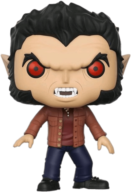 Werewolf Figurine Collectible PNG Image