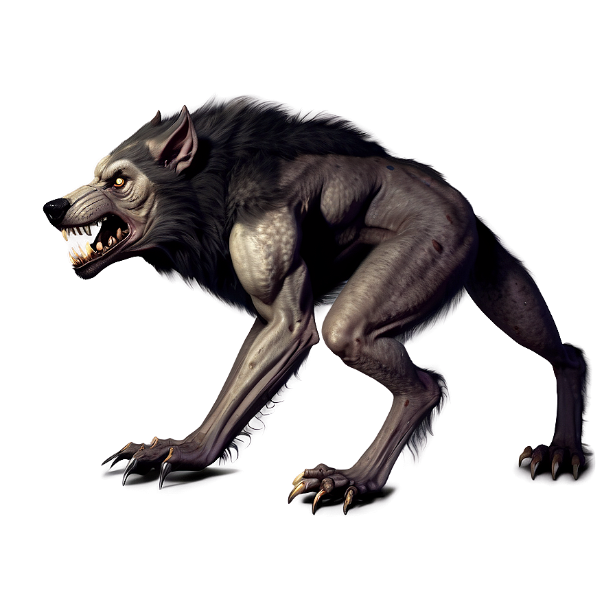 Werewolf Horror Png Vwx29 PNG Image