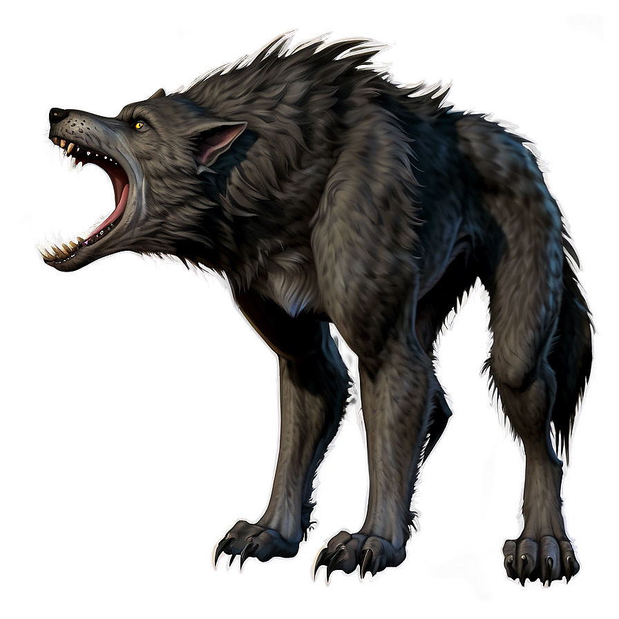 Werewolf Howl Png 06202024 PNG Image