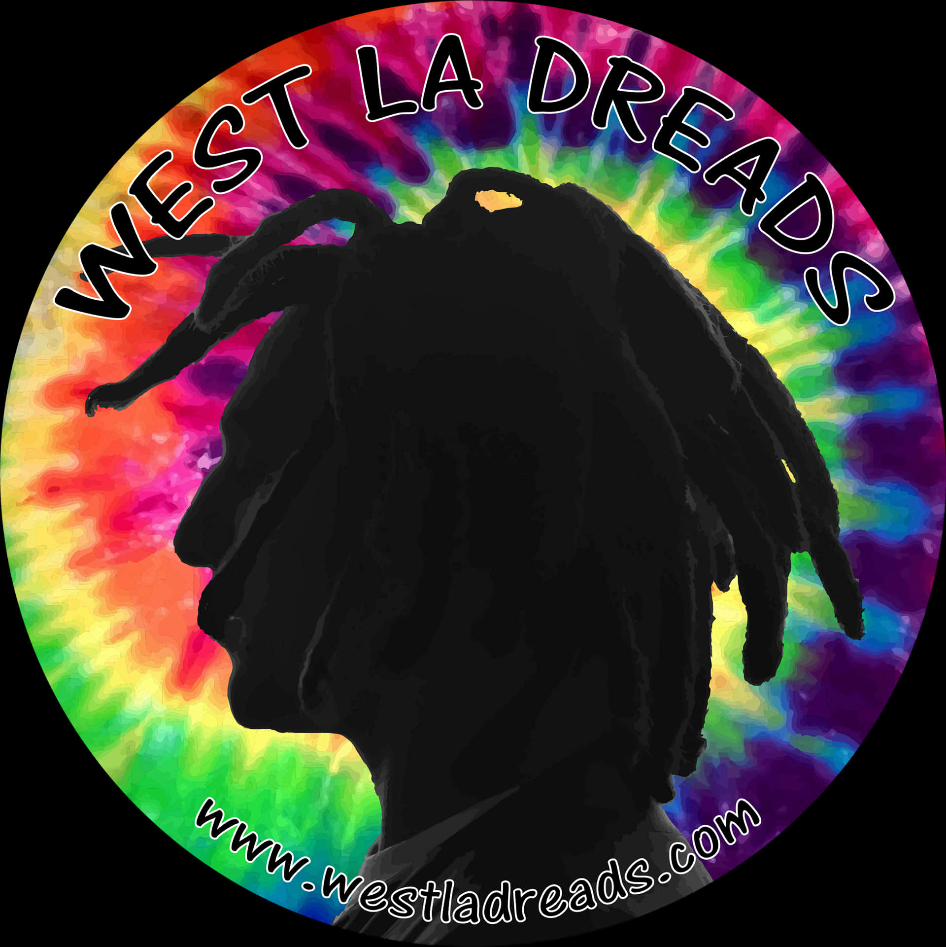 West L A Dreads Logo PNG Image