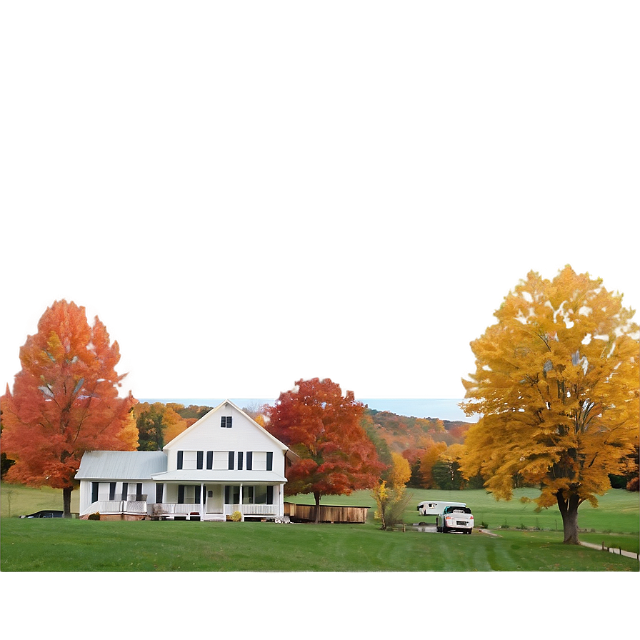 West Virginia Autumn Scenery Png Mep PNG Image