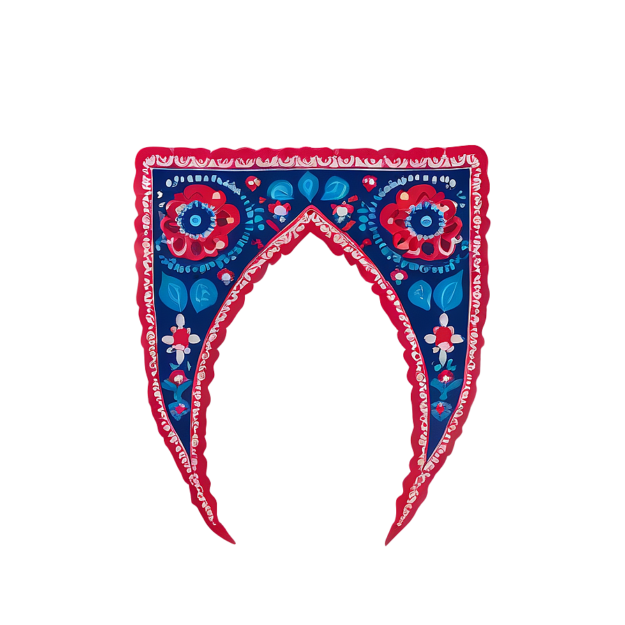 Western Bandana Motif Png Ekr2 PNG Image